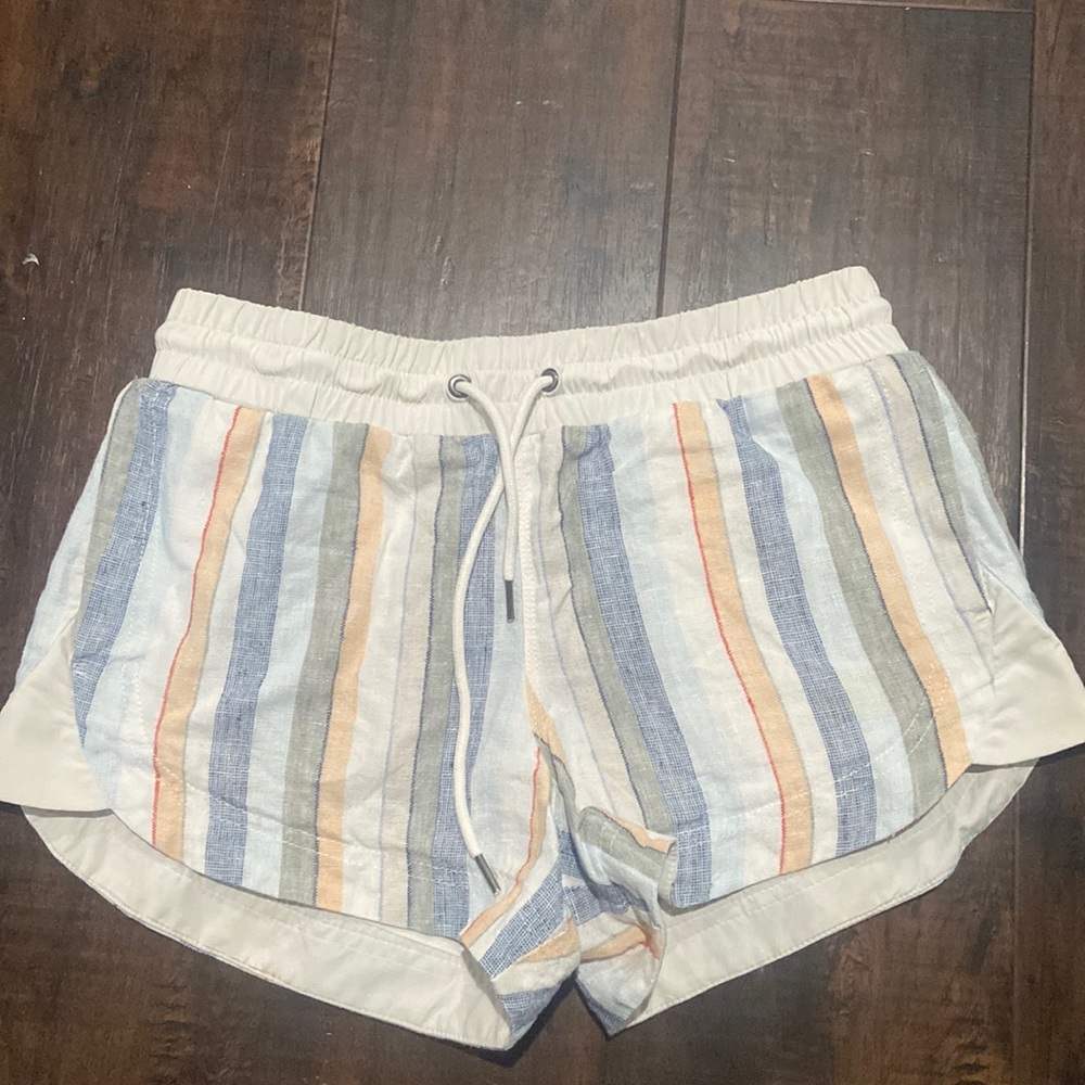Linen Athleta shorts